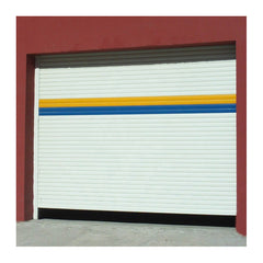 European Style Electric Aluminum Rolling up Domestic Garage Door with motor on China WDMA