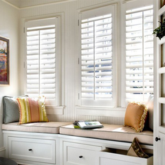 European Style Modern Design Door Window Movable Louver Wooden Plantation Shutters on China WDMA