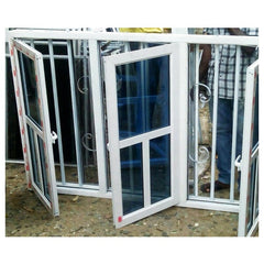 European house style thermal break hurricane impact aluminum french casement windows