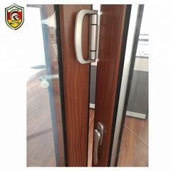 European modern house design soundproof tempered glazed folding doors and windows on China WDMA