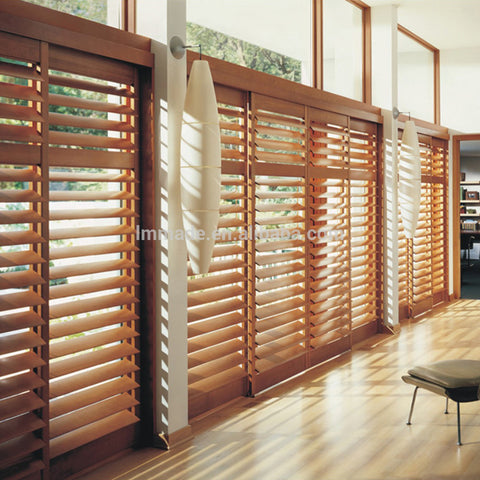 European standard wholesale sliding plantation shutters for patio sliding doors on China WDMA