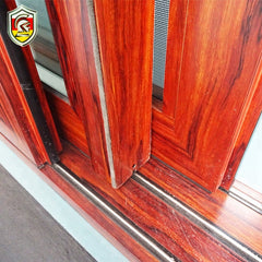 European style exterior house style insulation proof thermal break aluminium sliding glass door on China WDMA