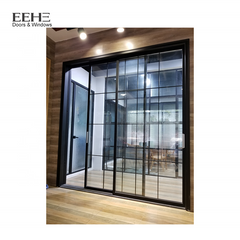 Exterior Aluminum and Glass Door Soundproof Door on China WDMA