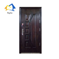 Exterior Hollow Metal French Security Doors on China WDMA