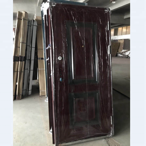 Exterior House Security Photos Steel Door Design with Door Frame European Style Steel Security Patio Door on China WDMA