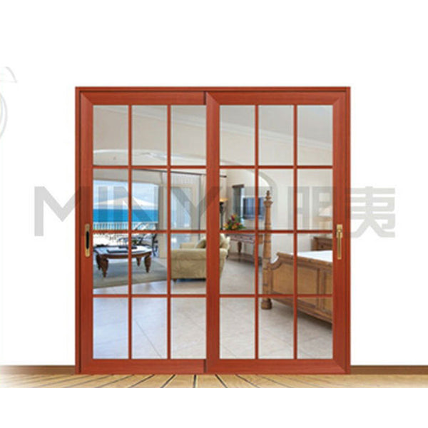 External Aluminum 4 Panel Soundproof Interior Sliding Door on China WDMA