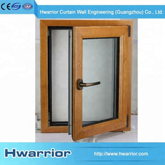 Extrusion profile thermal insulated tilt and turn all weather aluminum windows on China WDMA