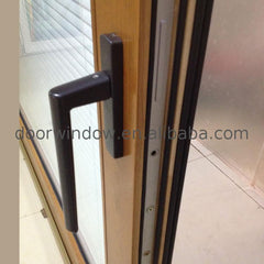 Factory Direct High Quality dual pane sliding patio doors cost of doorwin brown on China WDMA