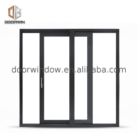 Factory Direct High Quality dual pane sliding patio doors cost of doorwin brown on China WDMA