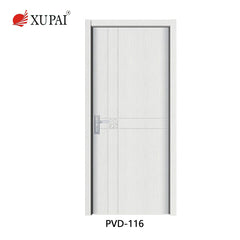 Factory Direct Sale pvc door manufacturers white upvc french doors white upvc door on China WDMA