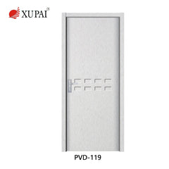 Factory Direct Sale pvc door manufacturers white upvc french doors white upvc door on China WDMA