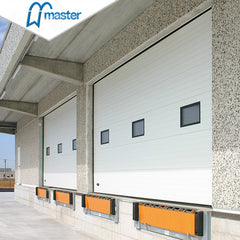 Factory Price Fireproof Sectional Steel Industrial Sliding Door With Torsion Spring on China WDMA on China WDMA