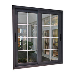 Factory Supplier Aluminum French Grill Design Sliding Windows And Doors on China WDMA