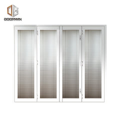 Factory cheap price six panel glass exterior door bifold doors replace folding on China WDMA