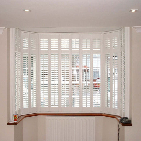 Factory customized cheap price 3 custom blinds interior window shutter on China WDMA