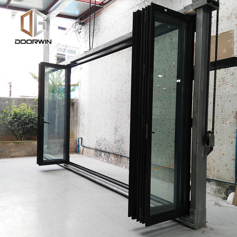 Factory direct german bi fold doors frosted french vs on China WDMA