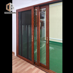 Factory direct price three track sliding door panel patio glass on China WDMA