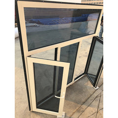 Factory direct selling aluminum tilt sash inward open windows tilt and turn hinge window on China WDMA