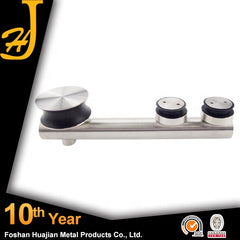 Factory direct stainless steel hanging door hardware sliding glass door runners on China WDMA