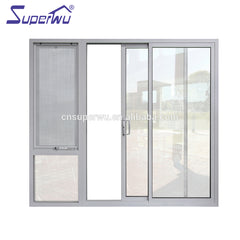 Factory direct supplier sound proof french doors slidng door sliding upvc systems on China WDMA