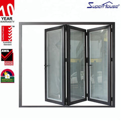 Fancy bi fold patio doors aluminum folding patio doors exterior on China WDMA