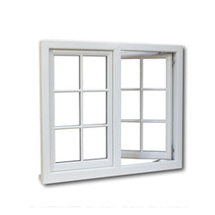 Fire Resistance uPVC Vinyl Double Glazed Swing Casement Windows on China WDMA