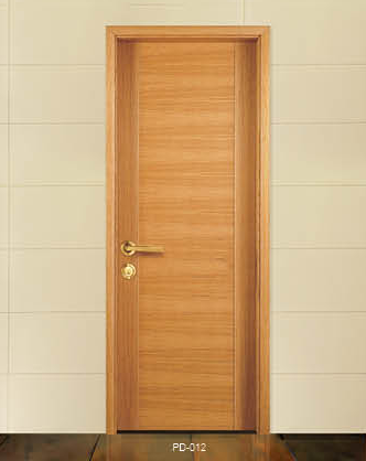 Fireproof PVC Wooden Door for Commercial Buildings on China WDMA