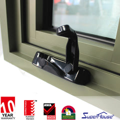 Florida hurricane proof American crank windows tempered glass windows on China WDMA