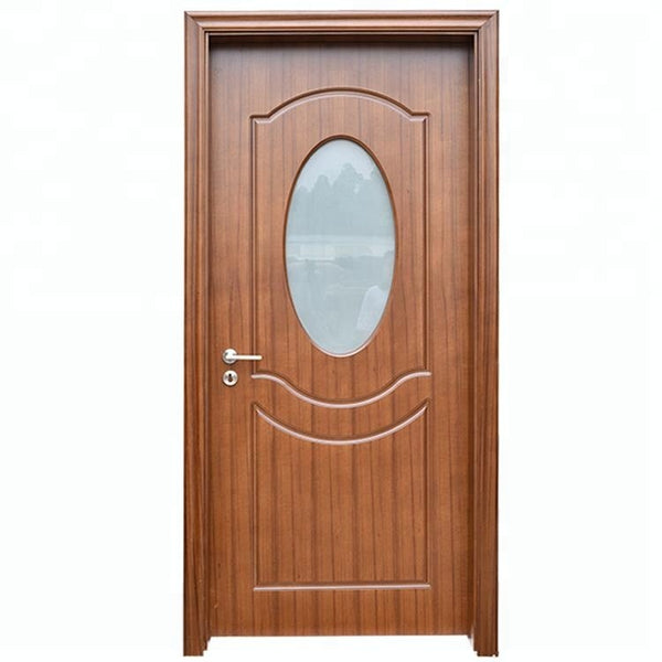 Foshan Good Quality And Fireproof Apartment Interior HDF MDF PVC Glass Window Doors on China WDMA