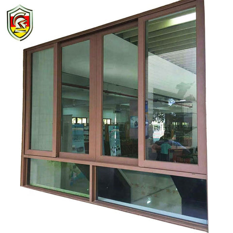 Foshan direct wholesale price of commerical glass sliding aluminium doors and windows on China WDMA