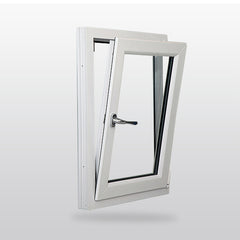 Foshan manufacturer waterproof heat insulation double glazed tilt and turn windows on China WDMA