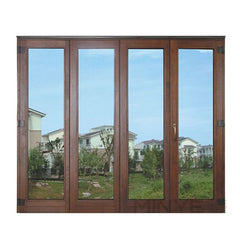 Frameless Wooden Folding Glass Up Doors Exterior on China WDMA