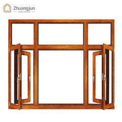 French Casement Window with Glass and Aluminium Frame on China WDMA