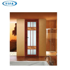 French Style Front Designs Aluminum Glass Casement Doors on China WDMA