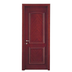 French wooden double walnut 6 panel hardwood exterior doors uk on China WDMA