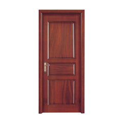 French wooden double walnut 6 panel hardwood exterior doors uk on China WDMA