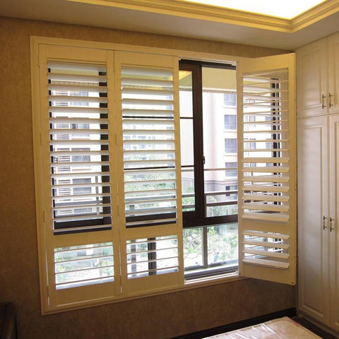 GaoMing Metal window louvers, aluminum shutter window on China WDMA