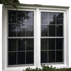 Gaoming Australia standard hinged windows double glass black vinyl windows casement window for decoration