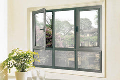 German Brand Grill Design Single Hung Single Pane Casement Window Horizontal Pivot Windows on China WDMA