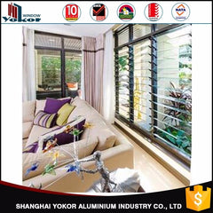 Glass Louvre French windows for Luxury Villa on China WDMA