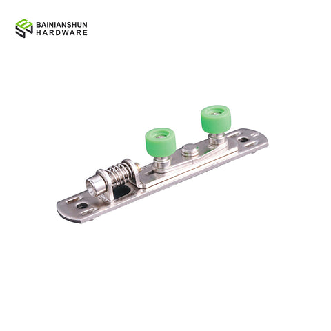 Glass sliding closet door hardware runner with bearing wheel on China WDMA