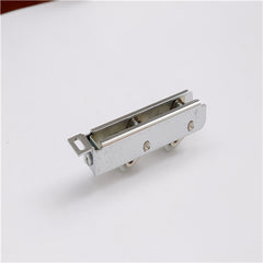 Glass sliding closet door hardware runner with bearing wheel on China WDMA