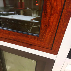 Good Insulation And Watertight aluminium frame sliding glass window with reflective colored glass on China WDMA