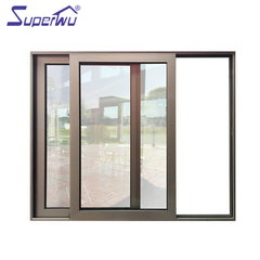 Good quality Sliding window house windows for sale price of aluminum sliding window on China WDMA