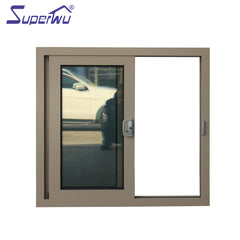 Good quality Sliding window house windows for sale price of aluminum sliding window on China WDMA