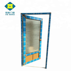 Guangzhou Factory Waterproof White PVC UPVC Frosted Glass Bathroom Toilet Doors Price on China WDMA