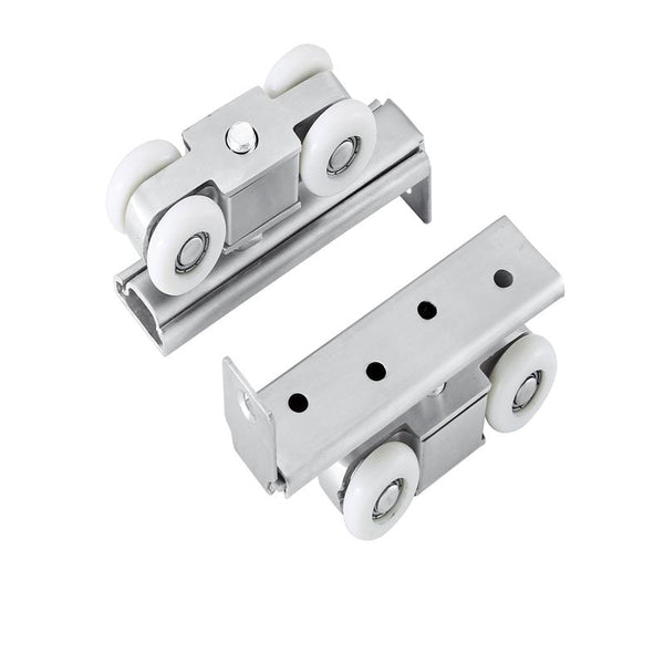 Guangzhou cheap price 4 wheel sliding door aluminum track roller on China WDMA