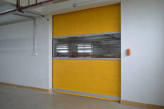 Guangzhou manufacturers high-speed PVC screen rapid rolling safety industrial door with the remote control on China WDMA