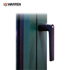 WDMA 30x72 Window Black Trim White Windows Residential Pass Through Window Casement Aluminum