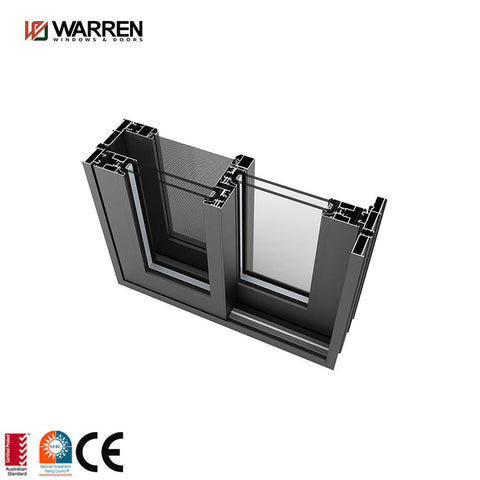 Aluminum extrusion profile for windows and doors sliding door system